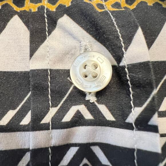 Etro Paisley Long Sleeve Shirt Women Size 44 IT/8 US - Picture 7 of 15